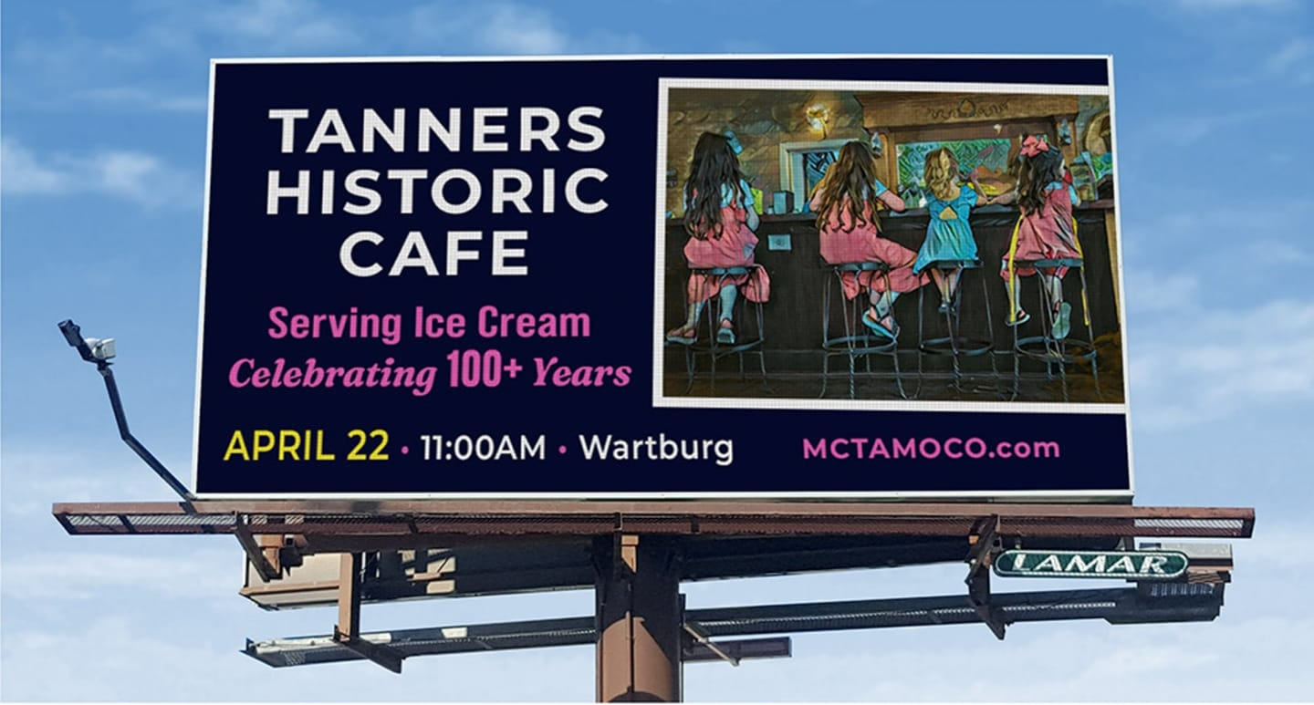 100 Years Celebration Billboard